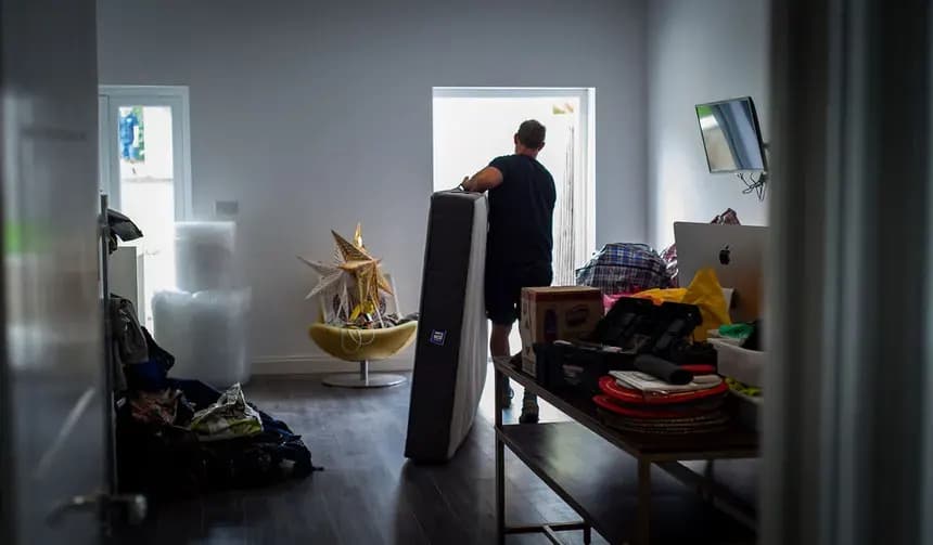 Doornik: een ontruiming in een herenhuis in het historische hart