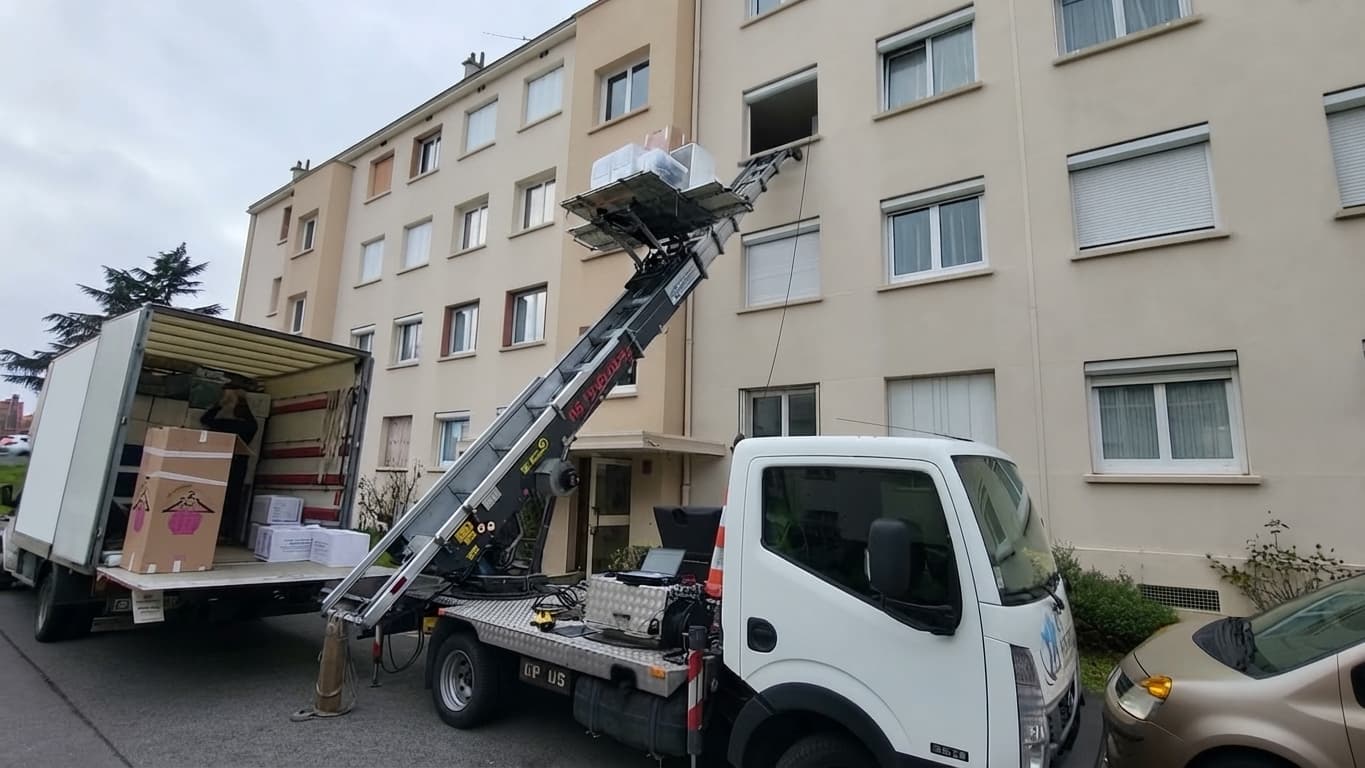 Anderlecht: de logistieke puzzel van een appartement op de bovenste verdieping zonder lift